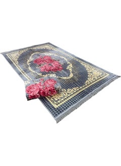 GO2CAMPS Premium Quality Majlis Mat, Majlis Carpet (2X3 Mtr) With Carry Bag, Living Room Rug Cushion Soft, Shine, Desert Mat, Camping Mat, Picnic Mat, Camping Rug, Carpet For Living Room, Office-Multicolours  - Image 5