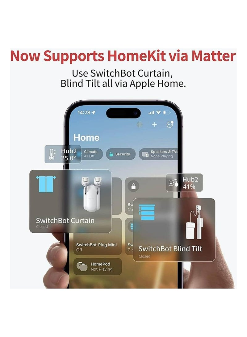 سويتش بوت جهاز ذكي يعمل كمركز للتحكم في الأجهزة المنزلية الذكية تنبيهات ذكية مقياس درجة حرارة ورطوبة ذكي - Image 5