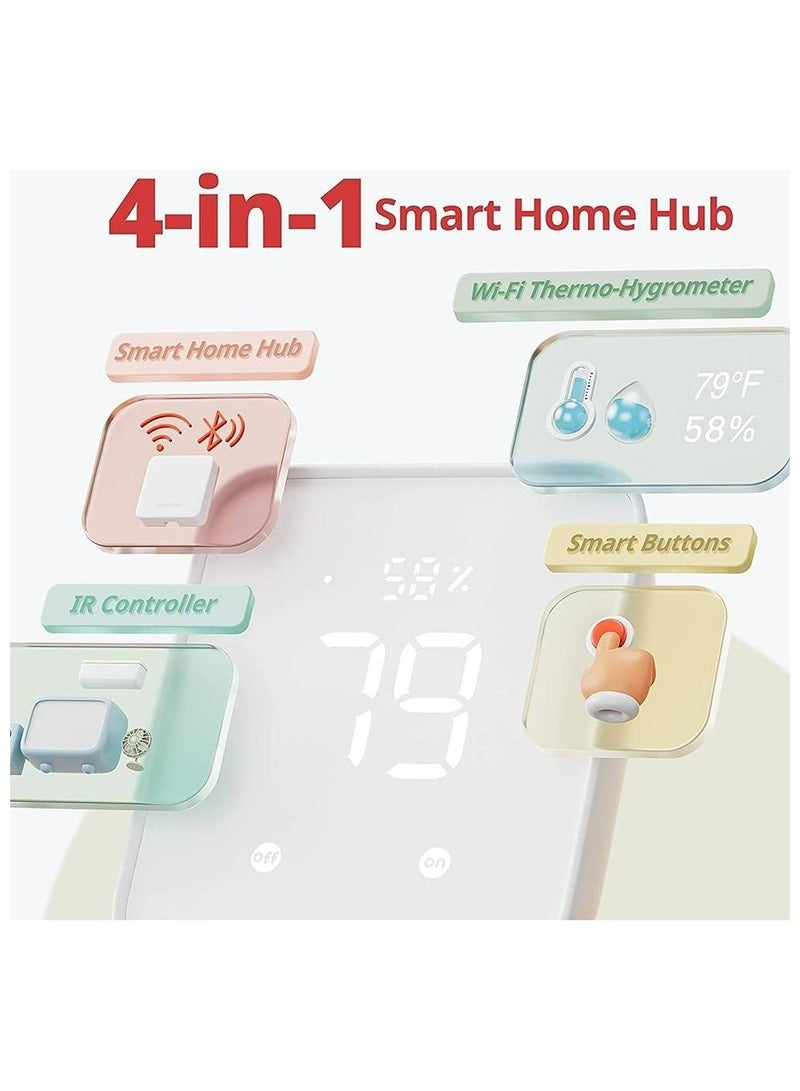 سويتش بوت جهاز ذكي يعمل كمركز للتحكم في الأجهزة المنزلية الذكية تنبيهات ذكية مقياس درجة حرارة ورطوبة ذكي - Image 2