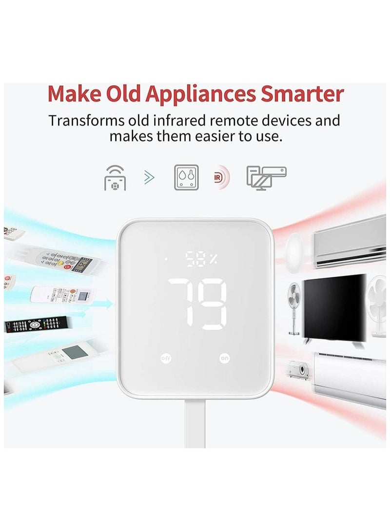 سويتش بوت جهاز ذكي يعمل كمركز للتحكم في الأجهزة المنزلية الذكية تنبيهات ذكية مقياس درجة حرارة ورطوبة ذكي - Image 4