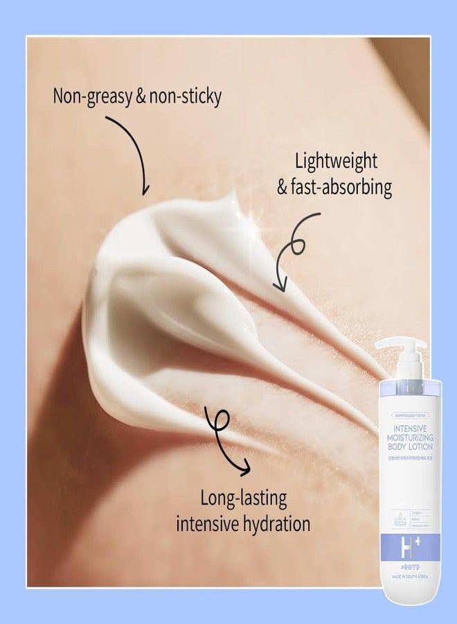 #OOTD Intensive Moisturizing Body Lotion, 750ml (25.36 fl oz.) Gentle Daily Moisturizer with Hyaluronic Acid & Collagen for Dry & Sensitive Skin - Image 3