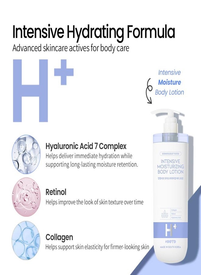 #OOTD Intensive Moisturizing Body Lotion, 750ml (25.36 fl oz.) Gentle Daily Moisturizer with Hyaluronic Acid & Collagen for Dry & Sensitive Skin - Image 5