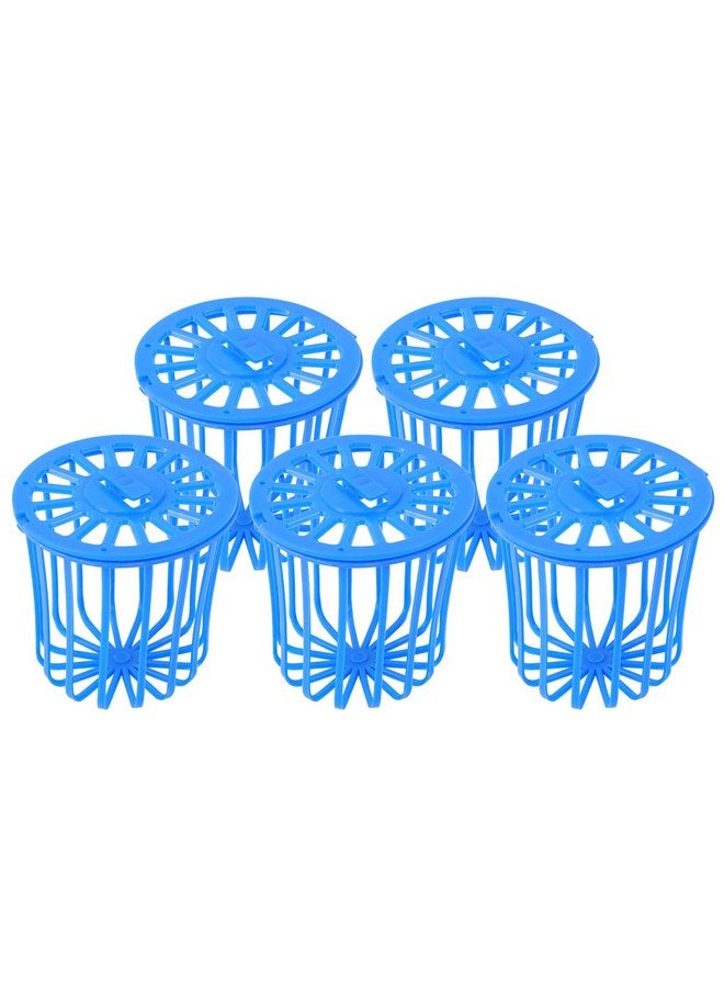 5 Pcs Bird Food Holder for Cage, Plastic Hanging Parrot Fruit Basket, Bird Vegetable Container, Bird Hanging Snack Rack for Bird Supplies - Image 1
