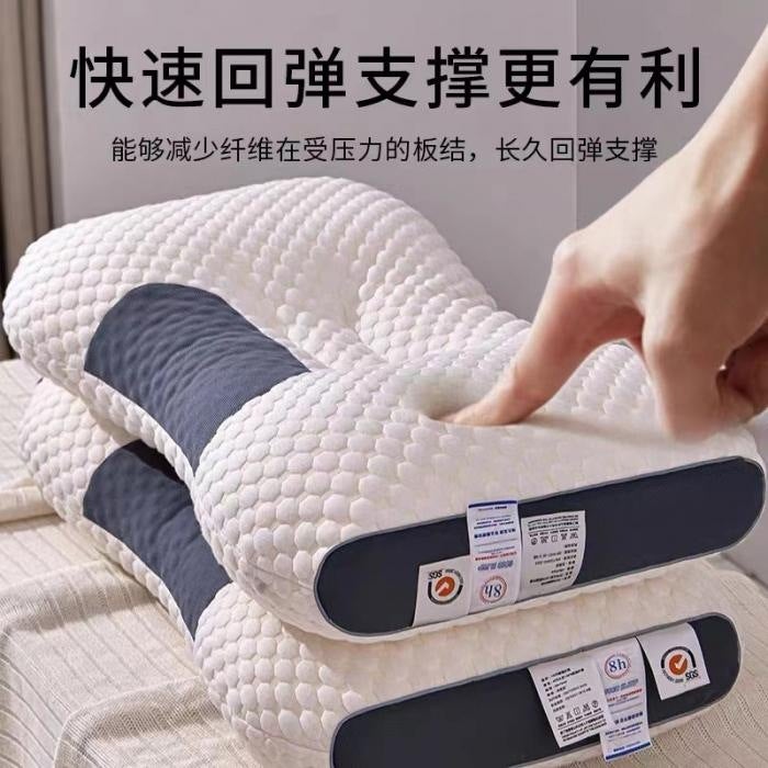 Manufacturer Thickened Washable Pillows El Pillow Core Home Cushion Student Dormitory Pillow Neck Protection Side Sleeping Pillow - Image 5