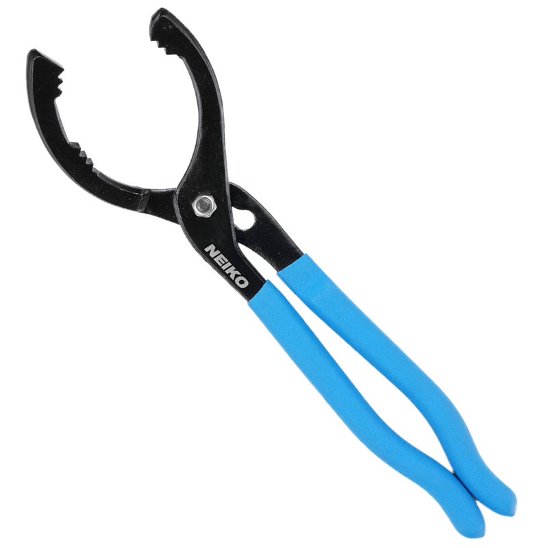NEIKO 03422A Oil Filter Wrench 12 Adjustable Oil Filter Pliers 3 Adjustable Positions Fits 238 to 412 Oil Change Tools Filter Removal Tool - Image 2
