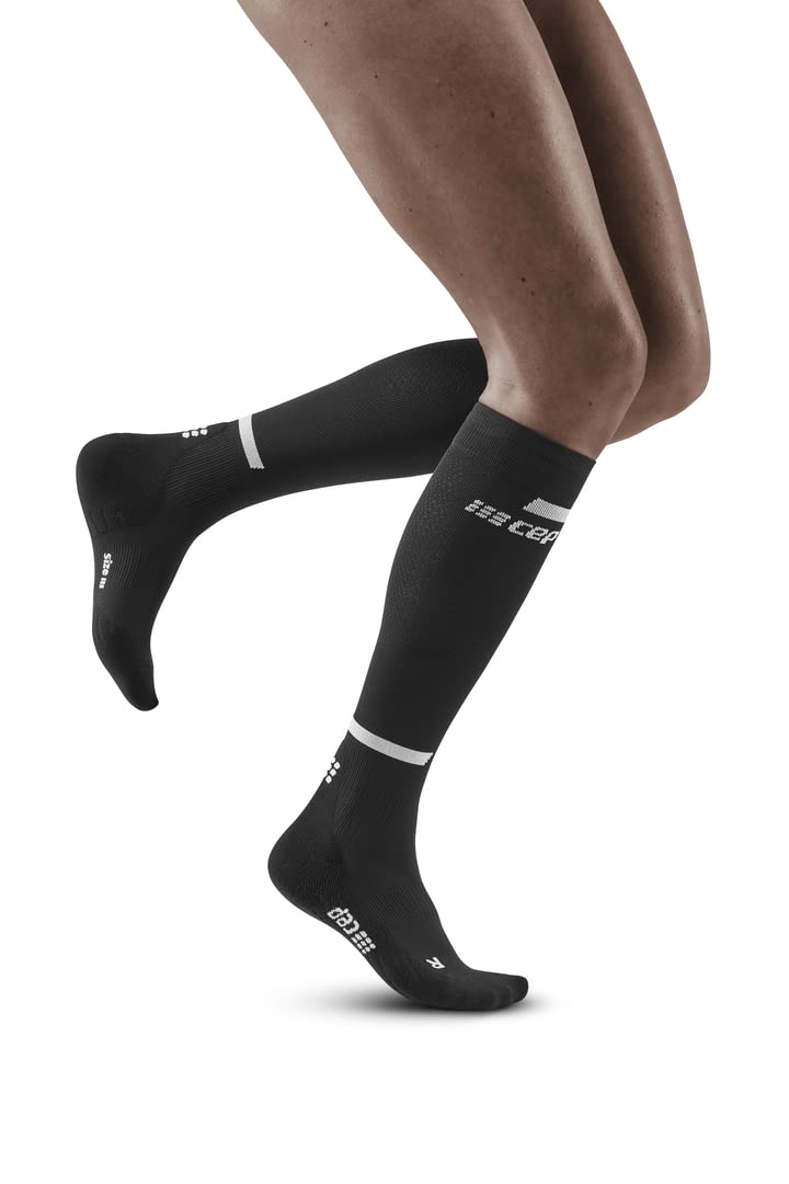 CEP The Run Socks 4.0, Tall, Black, Women, IV - Image 1