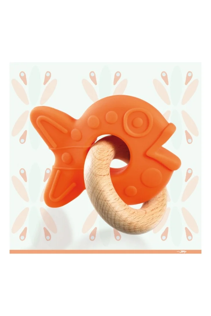 DJECO Baby Fishy Teether Toy