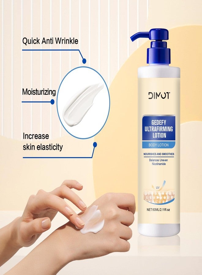 DIMOT Ultra Firming Body Lotion,Tighten Moisturising Skin Body Cream, Anti Aging Nourishes and Smoothes Lotion for All Type Skin Care, Even Tone, 2.11 fl oz (2 - Image 3