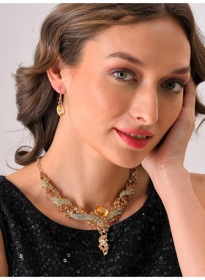SOHI Evening Artificial Jewellery Set