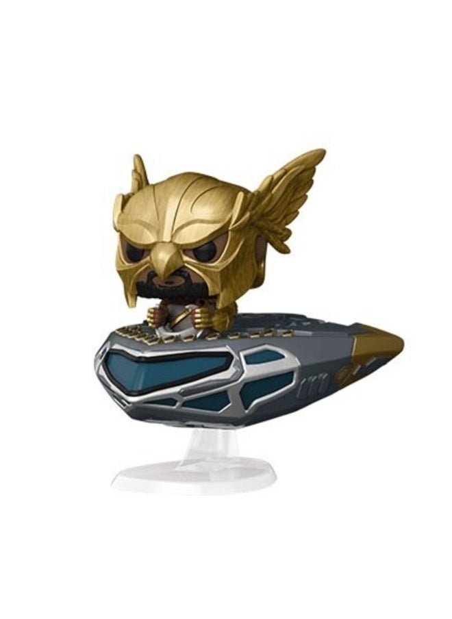 Funko Funko Pop Ride SUPDLX: DC Comics Black Adam- Hawkman In Cruiser 