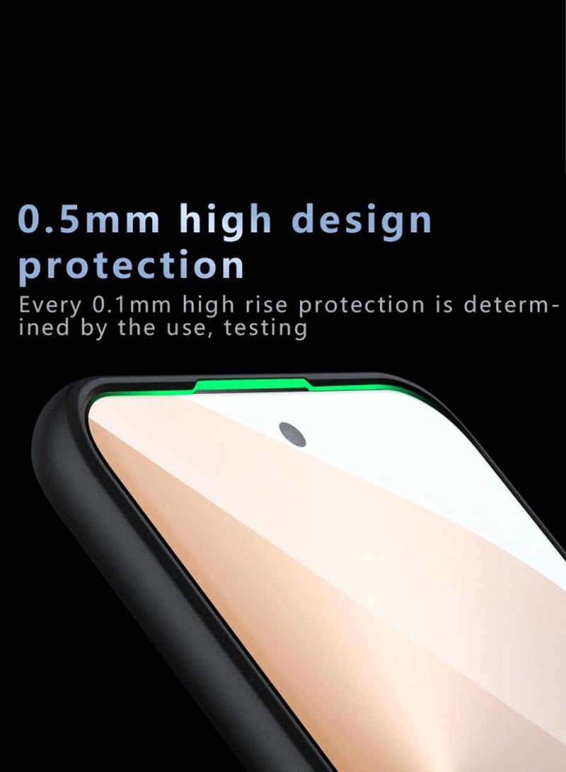 Wtech Huawei Pura 80 Ultra 5G 2025 Premier Hybrid TPU Silicone with Raised Camera Slim Armour Case Cover (MCAPSA) - Clear/Black - Image 5