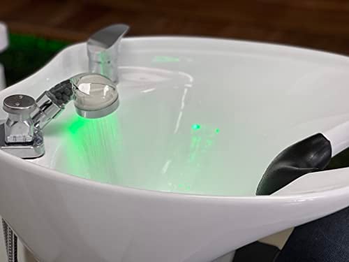 s socila Socila Professional LED Sprayer Head 2.5 Inch Auto Color Changing, Rainfall High Pressure, And Water Filtration For Salon Sink Replacement Part (Only Sprayer Head) - Image 4