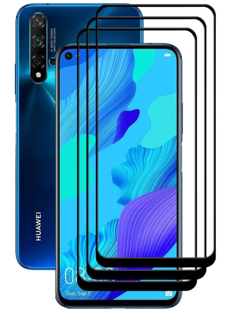ACLIX 3 Pieces Antistatic ESD Dustproof Premium Quality High Definition Tempered Glass Screen Protector Designed For Huawei nova 5T - Image 1