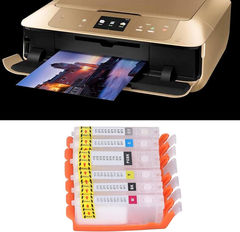 [أداء متين]: مصممة للدوام الطويل، تتميز أقراص الحبر هذه بإحكام هوائي ممتاز لمنع التسربات وضمان تزويد الحبر بسلاسة وبريق. تصميمها الفعال يضمن أداءً مستمرًا، مما يجعلها خيارًا مجديًا من حيث التكلفة لاحتياجا�� الطباعة الخاصة بك. - Image 2