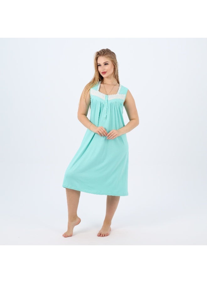 zecotex  Zecotex Women's Cotton Nightgown - Soft Summer Sleepwear for Women - Image 3