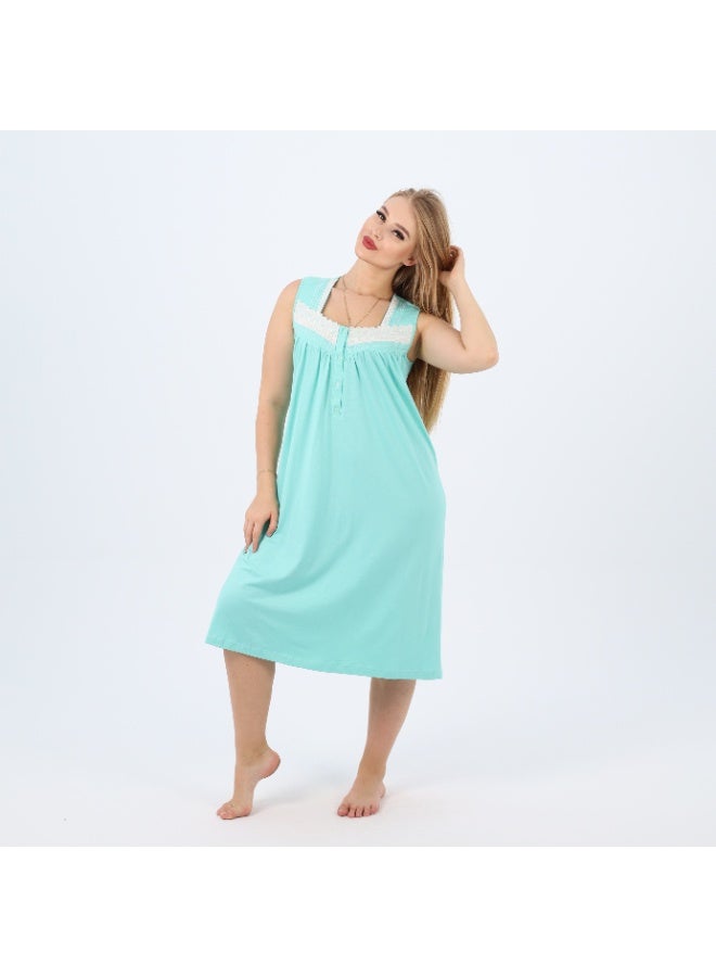 zecotex  Zecotex Women's Cotton Nightgown - Soft Summer Sleepwear for Women - Image 5