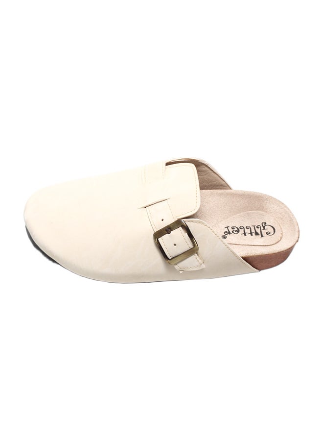 Glitter Winter Suede Clogs - Image 2