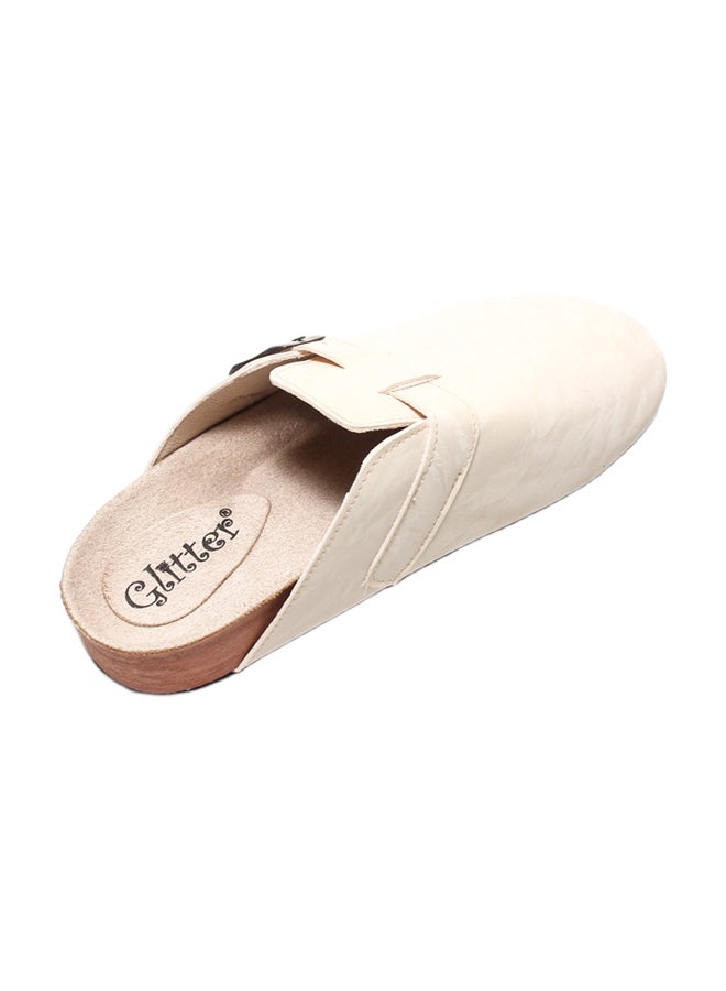 Glitter Winter Suede Clogs - Image 4
