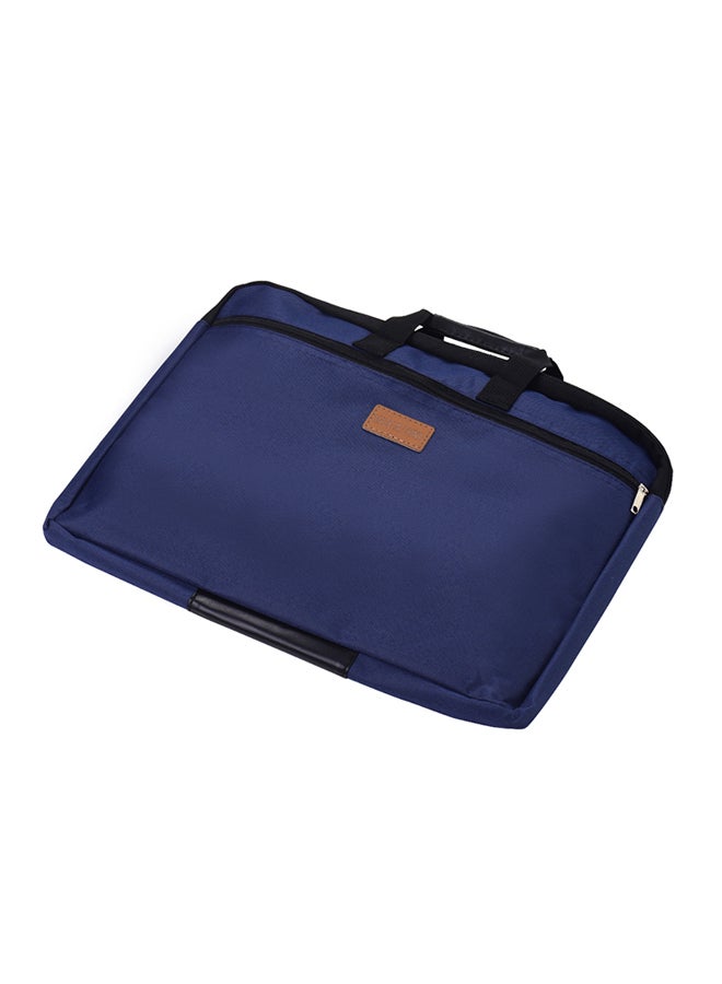 Loquat Double Layer Document Holder Zipper File Bag - Image 3