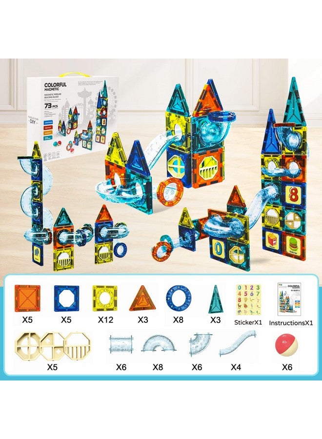 VGRASSP Magnetic Building Blocks Set for Kids - Creative STEM Toy for Boys and Girls with Strong Magnets, Vibrant Colors, Safe & Durable Design, Ideal for Ages 3+ - Image 4
