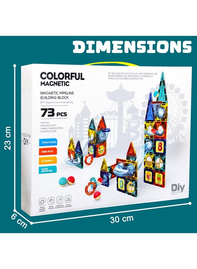 VGRASSP Magnetic Building Blocks Set for Kids - Creative STEM Toy for Boys and Girls with Strong Magnets, Vibrant Colors, Safe & Durable Design, Ideal for Ages 3+ - Image 3