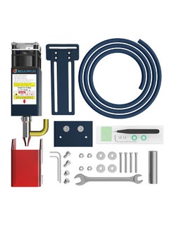 S30 Pro 10W Laser Module Interchangeable Lens Built-in Air Assist Clean Cutting Compatible with S9/S6pro/S6 A5/A5Pro ORTUR(12V) ELEKSMAKER Laser Cutting Machine Wood Acrylic Cutting Tool