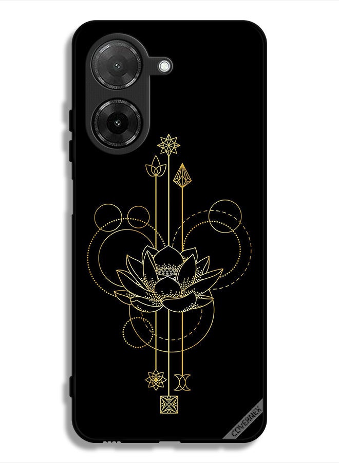 Covernex Xiaomi Redmi A5 4G Protective Case Cover Modern Flower Art - Image 1