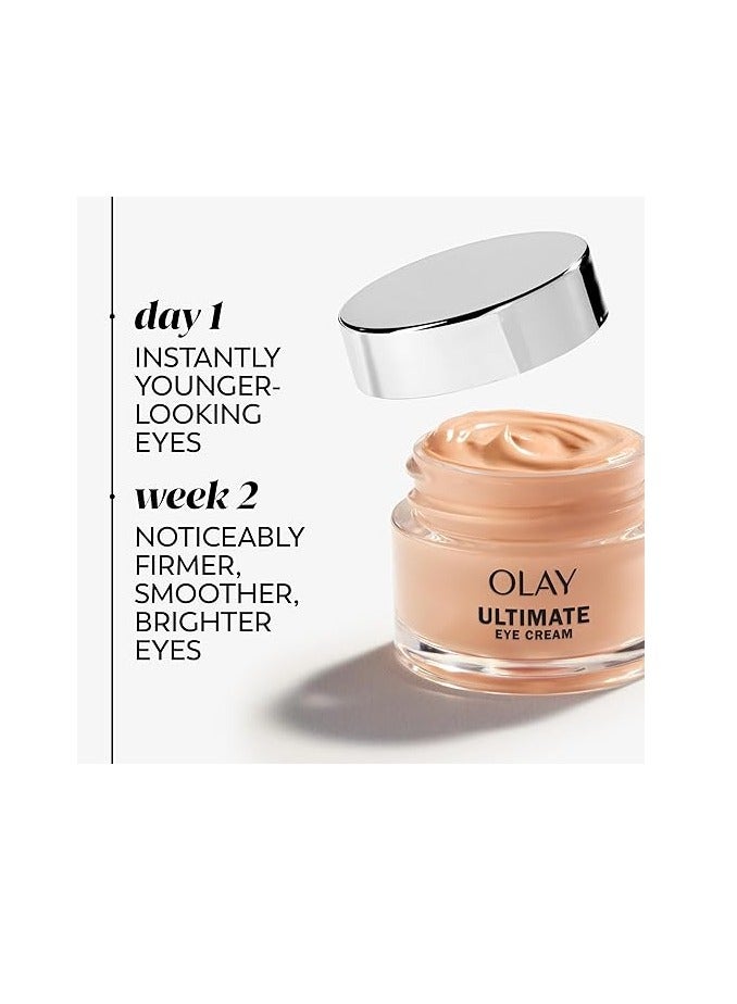 Olay Eyes by Olay Ultimate Eye Cream for Dark Circles, Wrinkles and Puffiness, 13 ml (0.4 fl. oz.) - Image 4