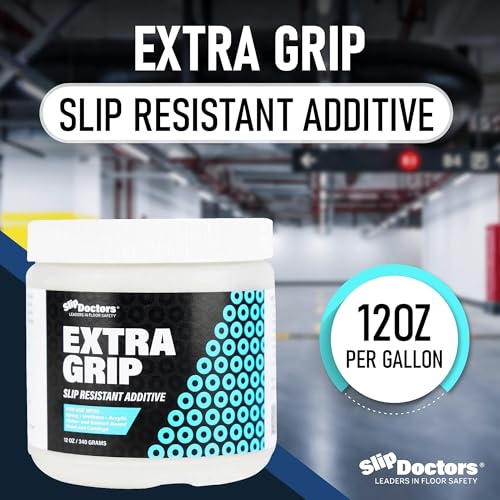 Slip Doctors Non-Slip Paint Additive for Color Epoxy, Urethane, & Acrylic Paint - Extra Grip Anti-Skid Grit for Coatings - Image 3