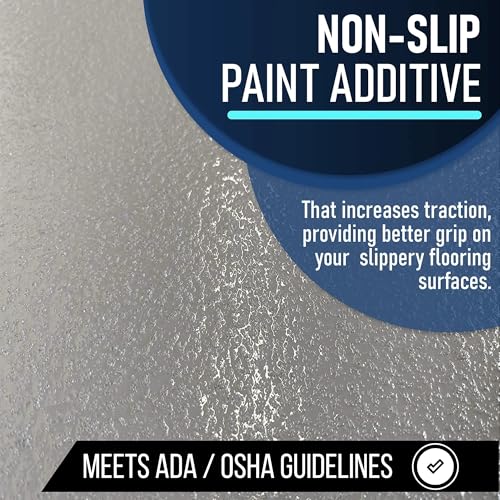 Slip Doctors Non-Slip Paint Additive for Color Epoxy, Urethane, & Acrylic Paint - Extra Grip Anti-Skid Grit for Coatings - Image 4