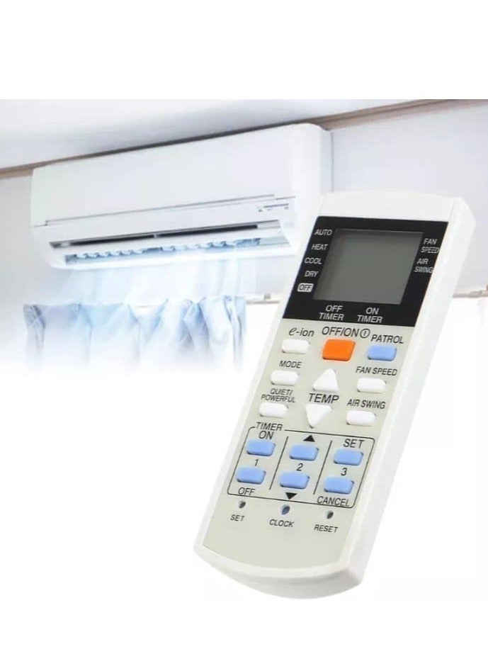 Air Conditioner Remote Control Compatible With Panasonic A75C3058 A75C3068 A75C2988 A75C3298 Replacement Accessories Parts - Image 1