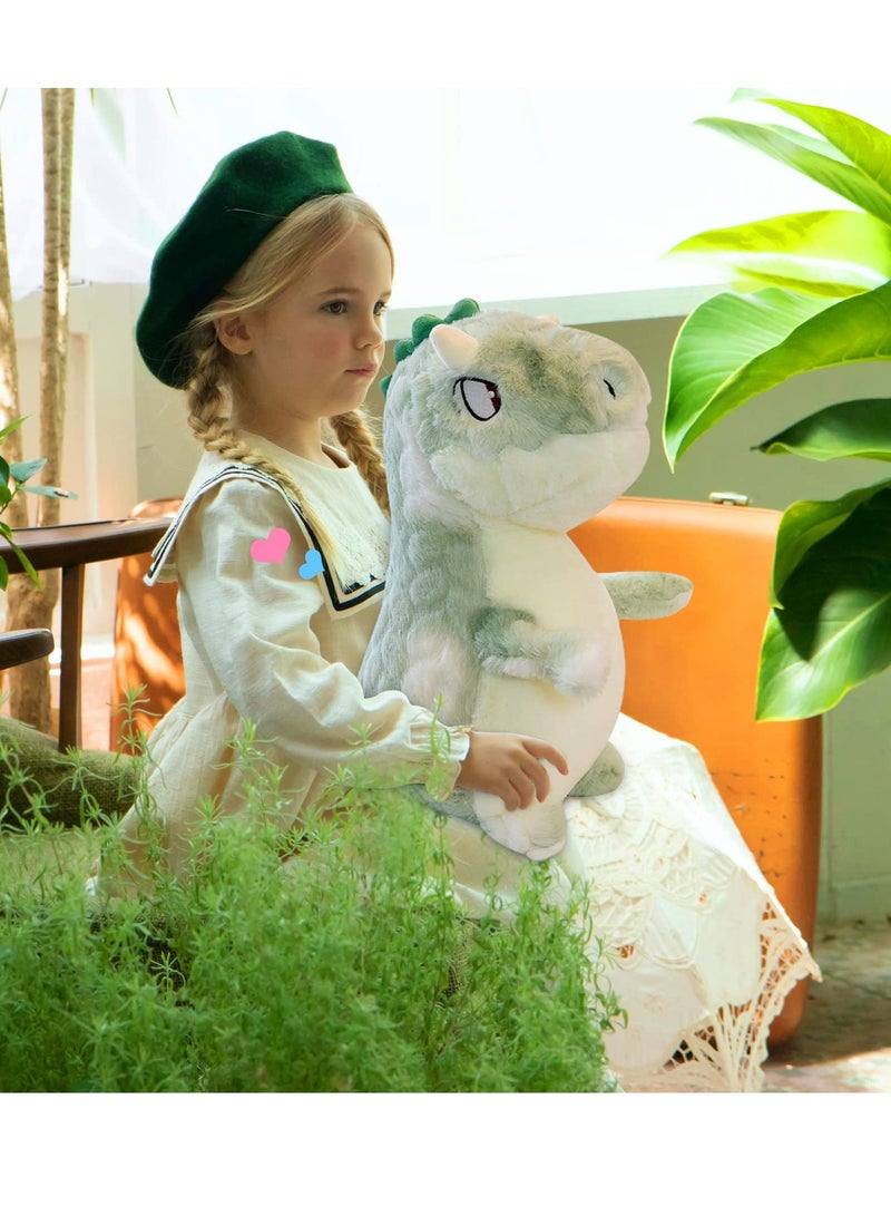 Cute Dinosaur Plush Toys for Kids - Soft Stuffed Animals, Perfect Birthday Gifts for Boys & Girls (9.8in/25cm) - Image 5