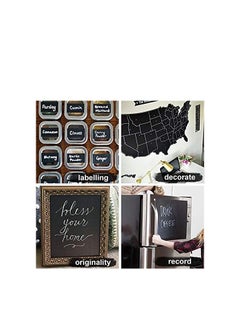 Terabyte 45x200cm Black Board Sticker Wall Paper Decor Removable Vinyl Chalkboard  - Image 3
