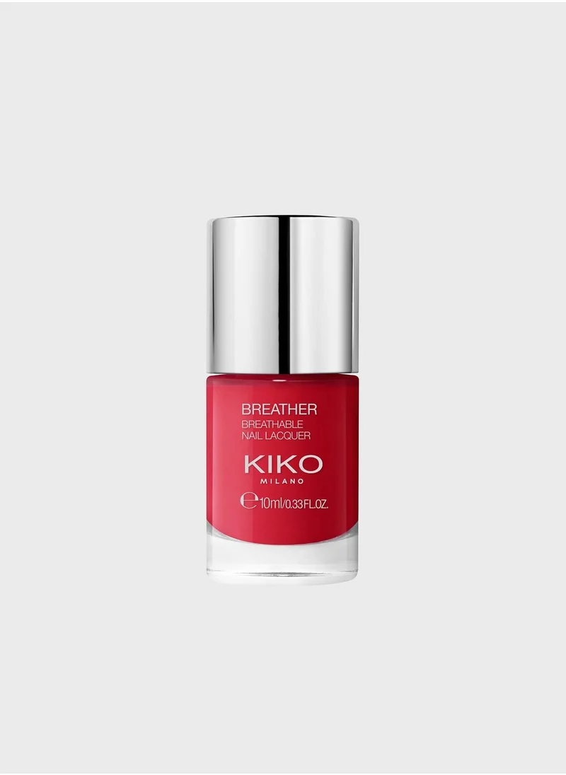 KIKO MILANO Breather Nail Lacquer - Cherry