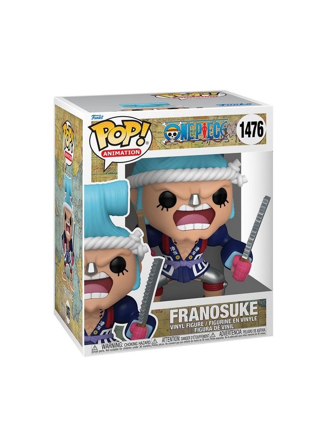 Funko POP! Super: One Piece - Franky - Franosuke - (Wano) - Collectable Vinyl Figure - Gift Idea - Official Merchandise - for Kids & Adults - Anime Fans - Model Figure for Collectors and Display - Image 1