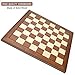 AMEROUS 15 x 15 Wooden Chess Board No Pieces Professional Tournament Chessboard Only with Gift Package Chess Rules Portable Chess Board for Beginners Kids Adults - Image 3