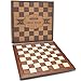 AMEROUS 15 x 15 Wooden Chess Board No Pieces Professional Tournament Chessboard Only with Gift Package Chess Rules Portable Chess Board for Beginners Kids Adults - Image 2