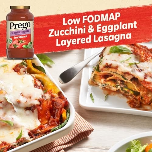Prego Traditional Sensitive Recipe Low FODMAP Pasta Sauce, 23.75 Oz Jar - Image 3