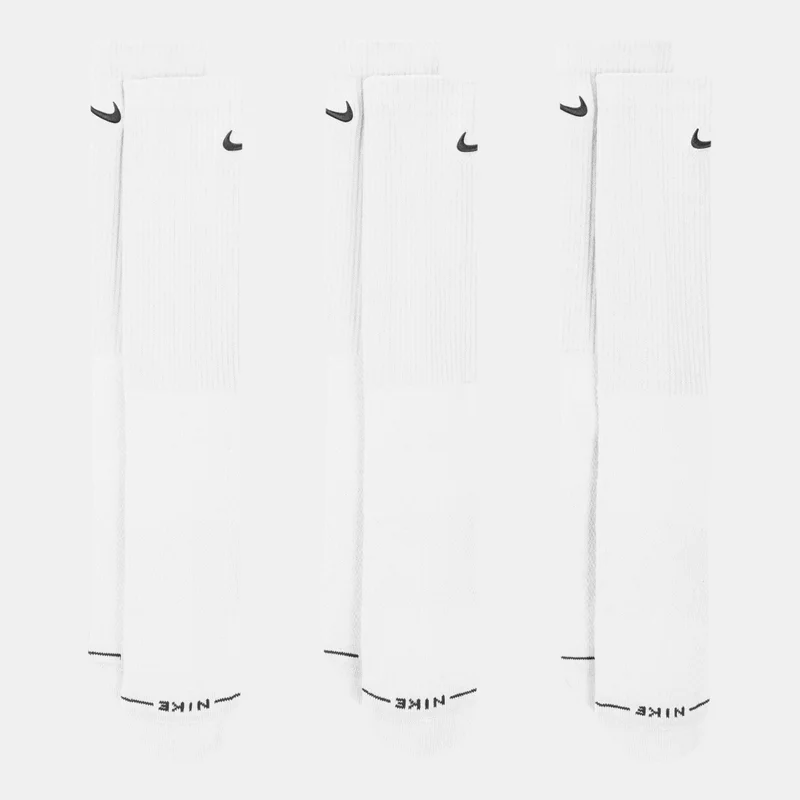 Nike Multi-Colour Everyday Elevated Crew Socks (3 Pairs)  | Best Price UAE