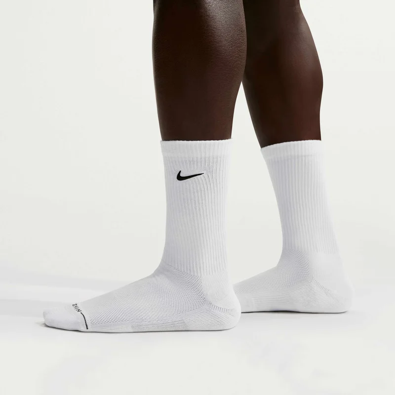 Nike Multi-Colour Everyday Elevated Crew Socks (3 Pairs)  | Best Price UAE