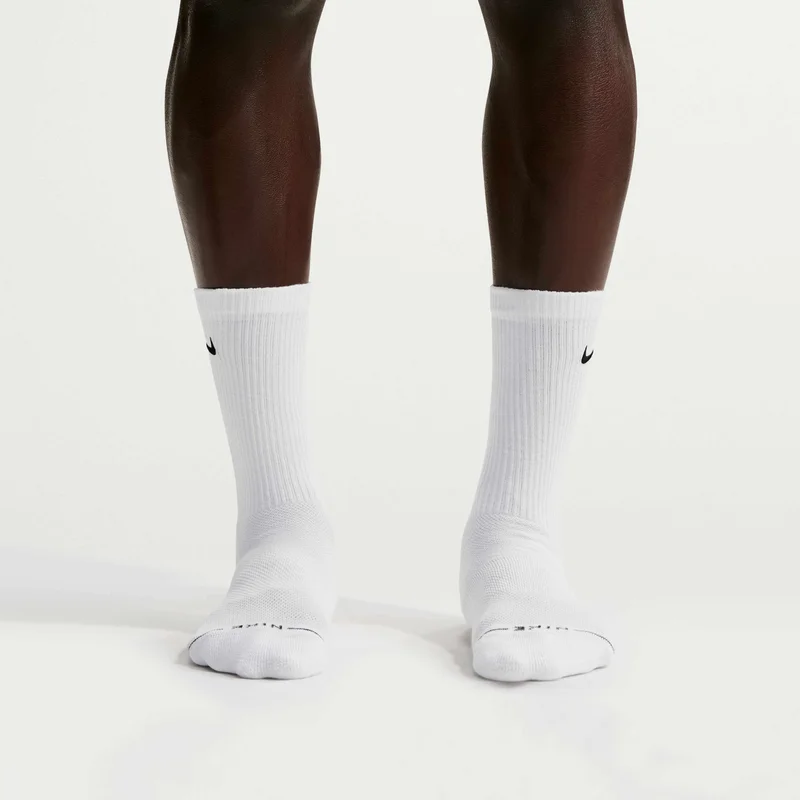 Nike Multi-Colour Everyday Elevated Crew Socks (3 Pairs)  | Best Price UAE