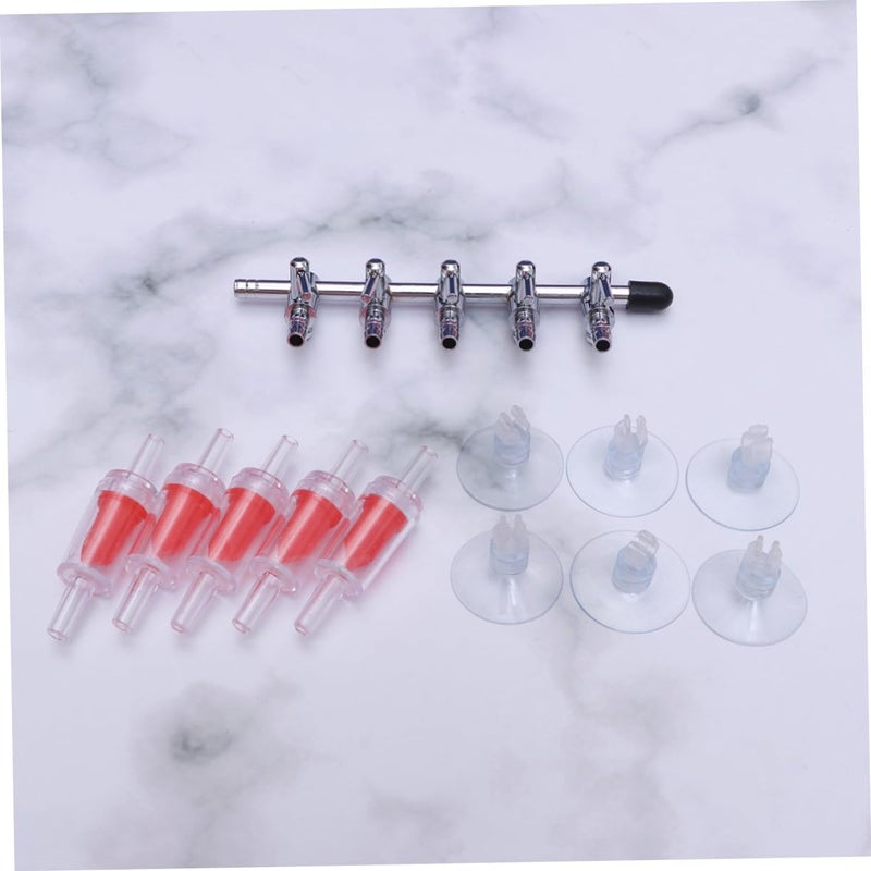 Garneck 1 Set 1pc 5 Air Flow Splitter with Suction Cup Air Flow Control Lever - Image 2
