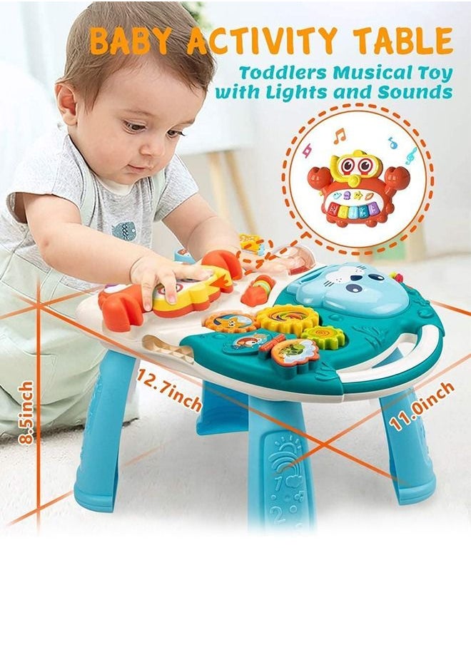 3 in 1 Musical Push Along Baby Walker Sit to Stand Toys - Kids Activity Center - Toddlers Musical Fun Table - Lights and Sounds - Learning - for 6 Months and Up - pzsku/Z1D8535AEC3E055B00DCDZ/45/_/1663250518/527ebb16-1a02-46ee-889a-64e653585de2