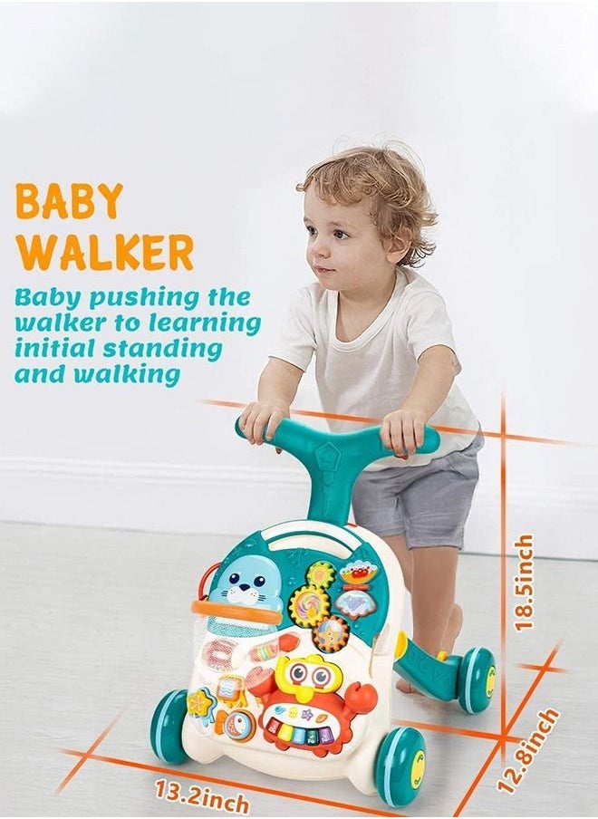 3 in 1 Musical Push Along Baby Walker Sit to Stand Toys - Kids Activity Center - Toddlers Musical Fun Table - Lights and Sounds - Learning - for 6 Months and Up - pzsku/Z1D8535AEC3E055B00DCDZ/45/_/1663250518/a8dd92e8-5600-4aca-8459-314dd152ac24