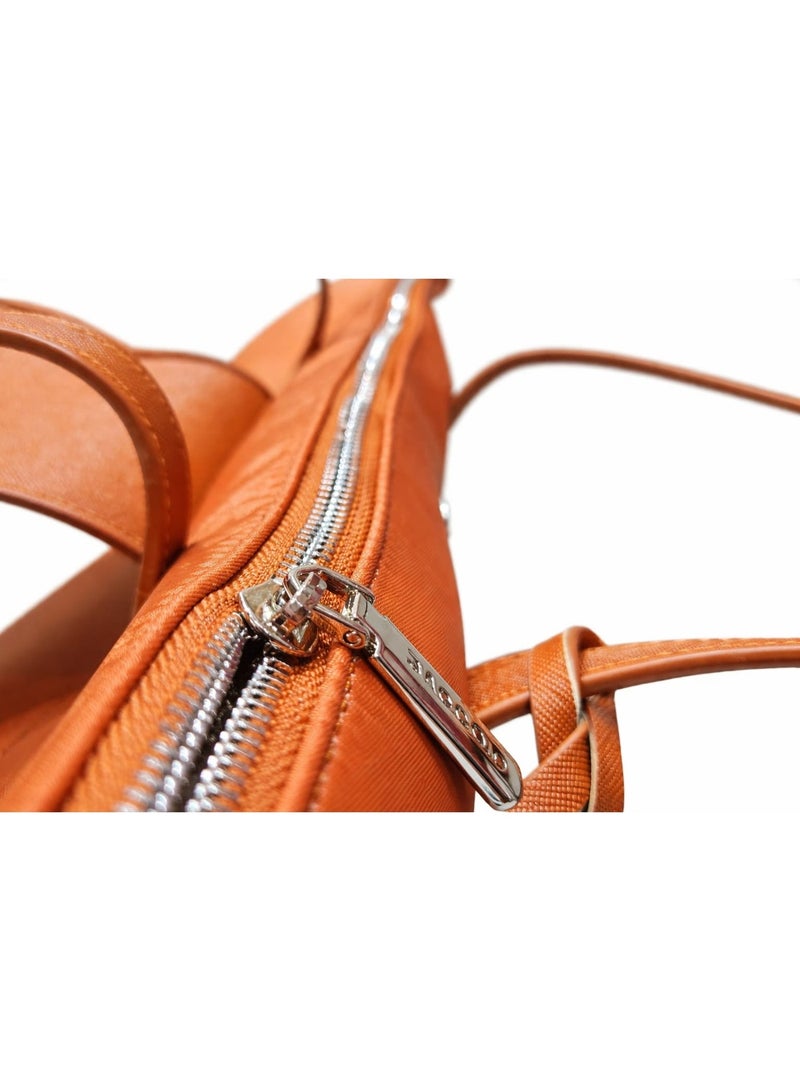 BAGCO Brown Tote Handbag for Women – Large Capacity, Zipper Closure, Daily Use Bag - Image 4