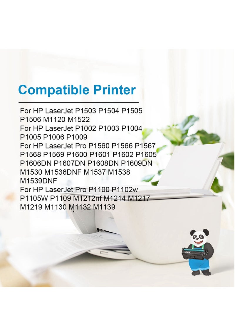 ASTA P1505 Compatible Toner Cartridge CB436A 36A Universal For HP LaserJet P1503 P1504 P1506 M1120 M1522 Printer 436A 436 Black Office Consumable High Quality - Image 2