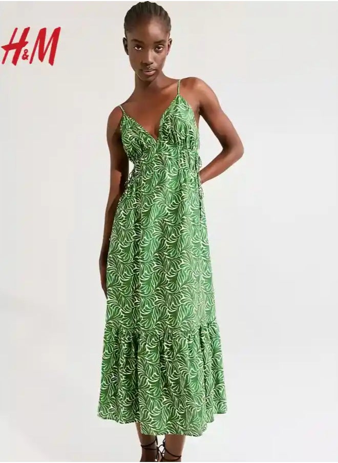 H and M - HM Women's New Loose Lightweight Comfortable And Fashionable Dress - Image 1