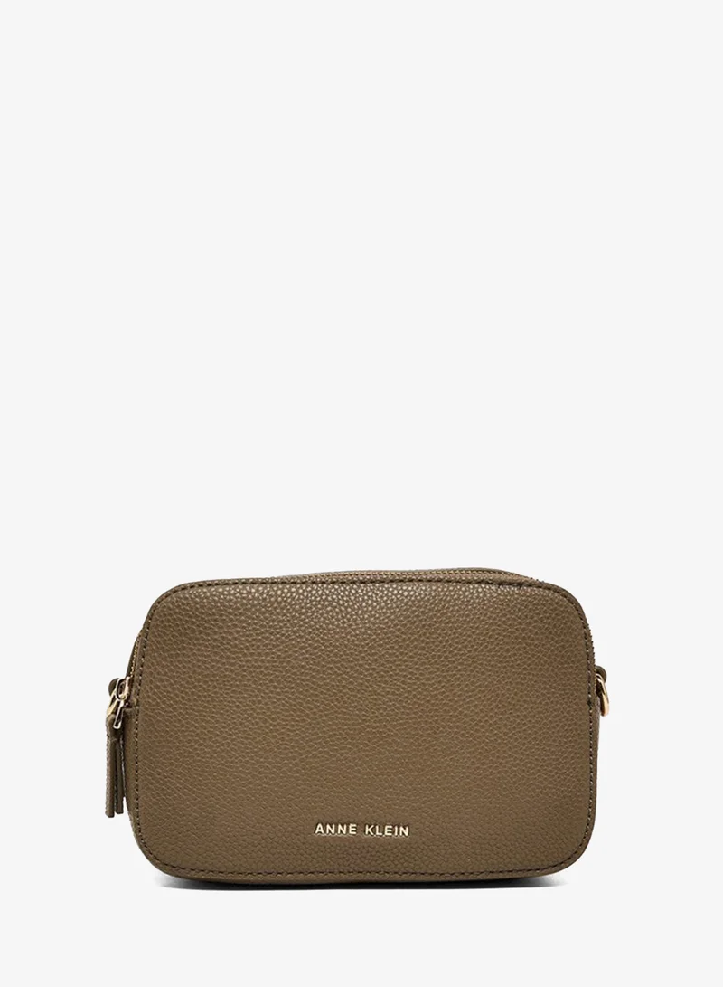 ANNE KLEIN Anne Klein Textured Zippered Camera Bag