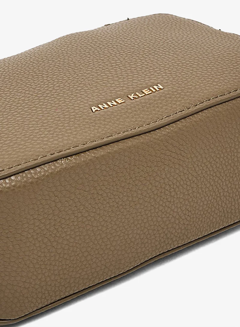 Anne Klein  Anne Klein Textured Zippered Camera Bag for Women | Best Price UAE
