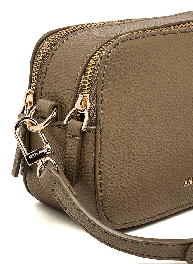 Anne Klein  Textured Zippered Camera Bag for Women | Best Price UAE